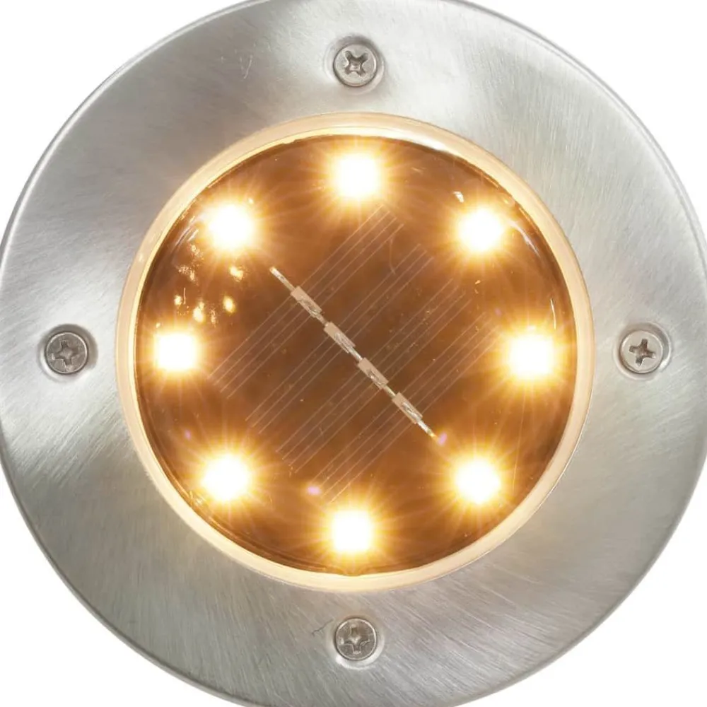 Clearance Aurinkoenergia maavalaisimet 8 kpl led lämmin valkoinen Aurinkokennovalaisimet|Ulkovalaisimet Hämäräkytkimellä