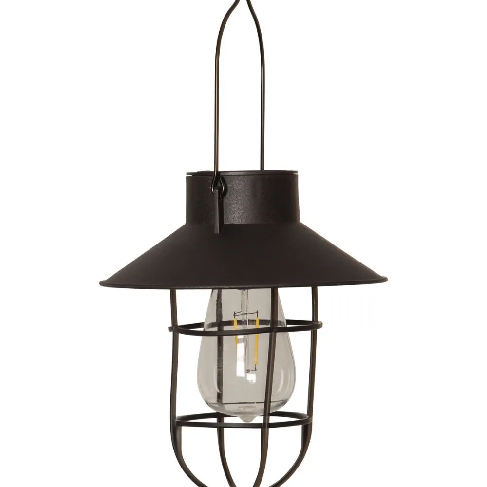Online Aurinkokennolyhty Cage, 21cm, musta Aurinkokennovalaisimet