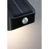 New Aurinkokennoseinävalaisin Lesly 113x126mm USB-ladattava hämäräohjattu liiketunnistin IR IP65 3000K 5.5W 400lm antrasiitti Ulkovalaisimet Liiketunnistimella Ja Hämäräkytkimellä|Ulkovalaisimet Liiketunnistimella
