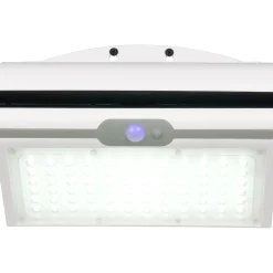 New Aurinkokennoseinävalaisin Macapa LED ladattava liike- ja hämärätunnistin 4000K valkoinen Aurinkokennovalaisimet|Ulkovalaisimet Hämäräkytkimellä