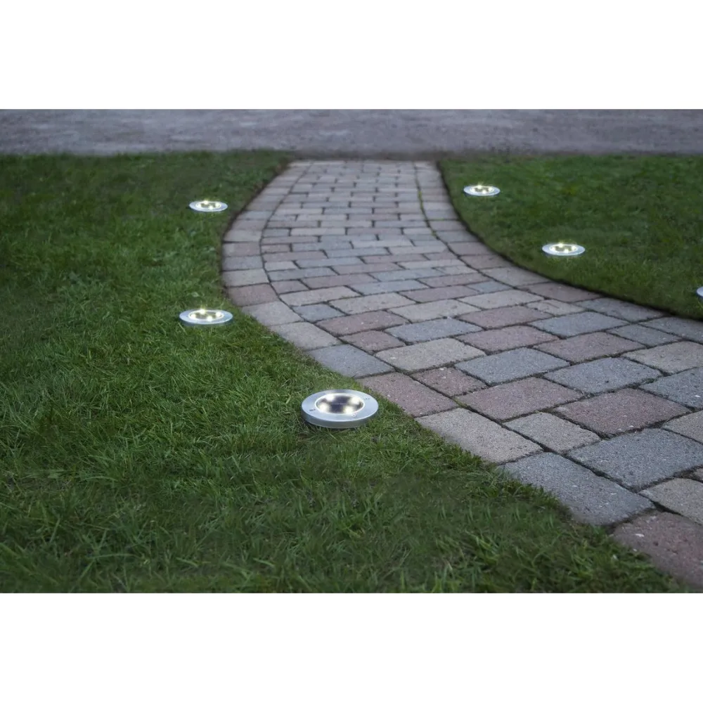 Aurinkokennovalaisin Lawnlight, hopea, 3kpl*Star Trading Outlet