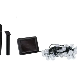 Aurinkokennovalosarja Solar Soala IP44 3000K 1lm/m musta*Paulmann Online