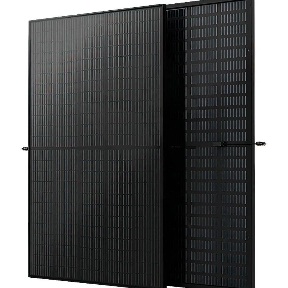 Aurinkopaneeli RLS-480 W HJT, kaksipuolinen, N-type, 480Wp, 1960x1096x30mm, musta kehys, 36kpl*Ralos Outlet
