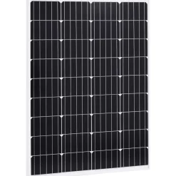 Aurinkopaneelit 2kpl, 100 W, yksikiteinen alumiini ja turvalasi*FinePRICE