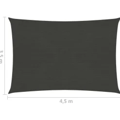 Aurinkopurje suorakulma, HDPE, 160g/m², eri kokoja ja värejä*FinePRICE