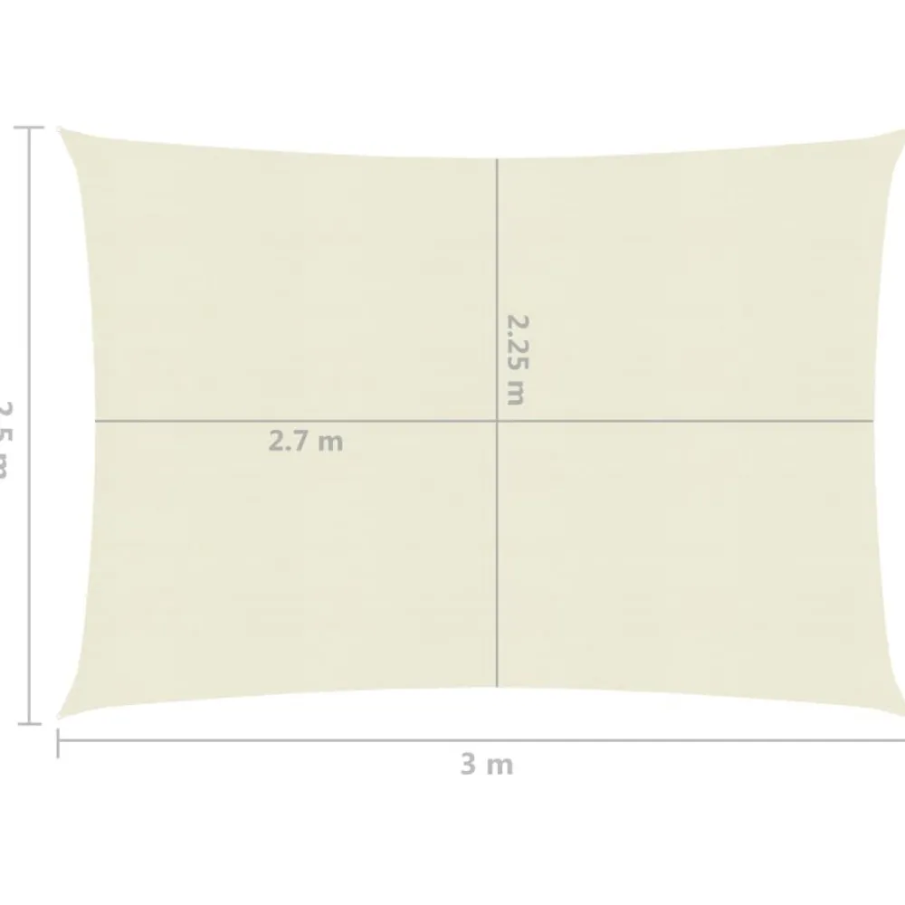 Aurinkopurje suorakulma, HDPE, 160g/m², eri kokoja ja värejä*FinePRICE