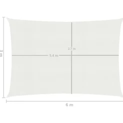 Aurinkopurje suorakulma, HDPE, 160g/m², eri kokoja ja värejä*FinePRICE