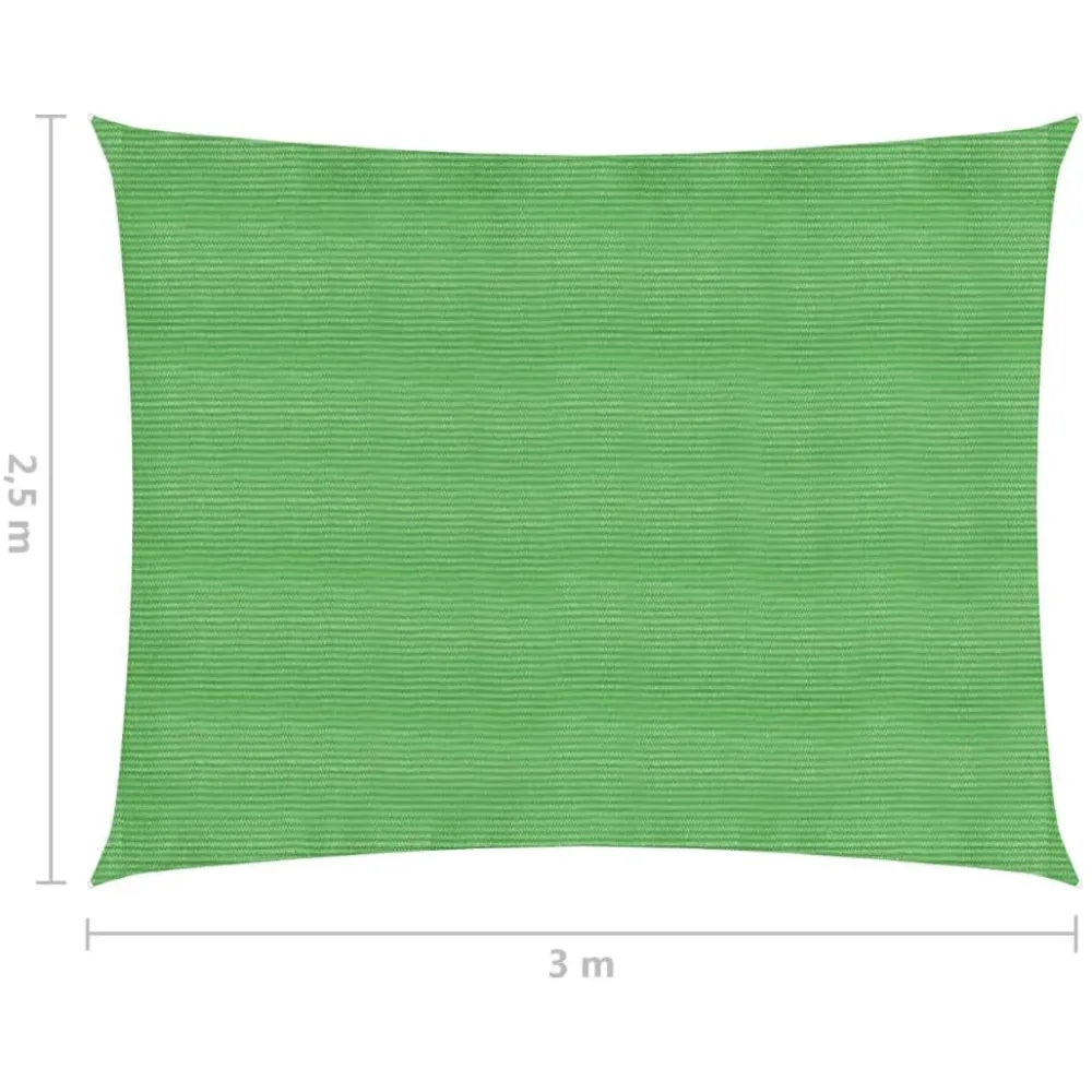 Aurinkopurje suorakulma, HDPE, 160g/m², eri kokoja ja värejä*FinePRICE