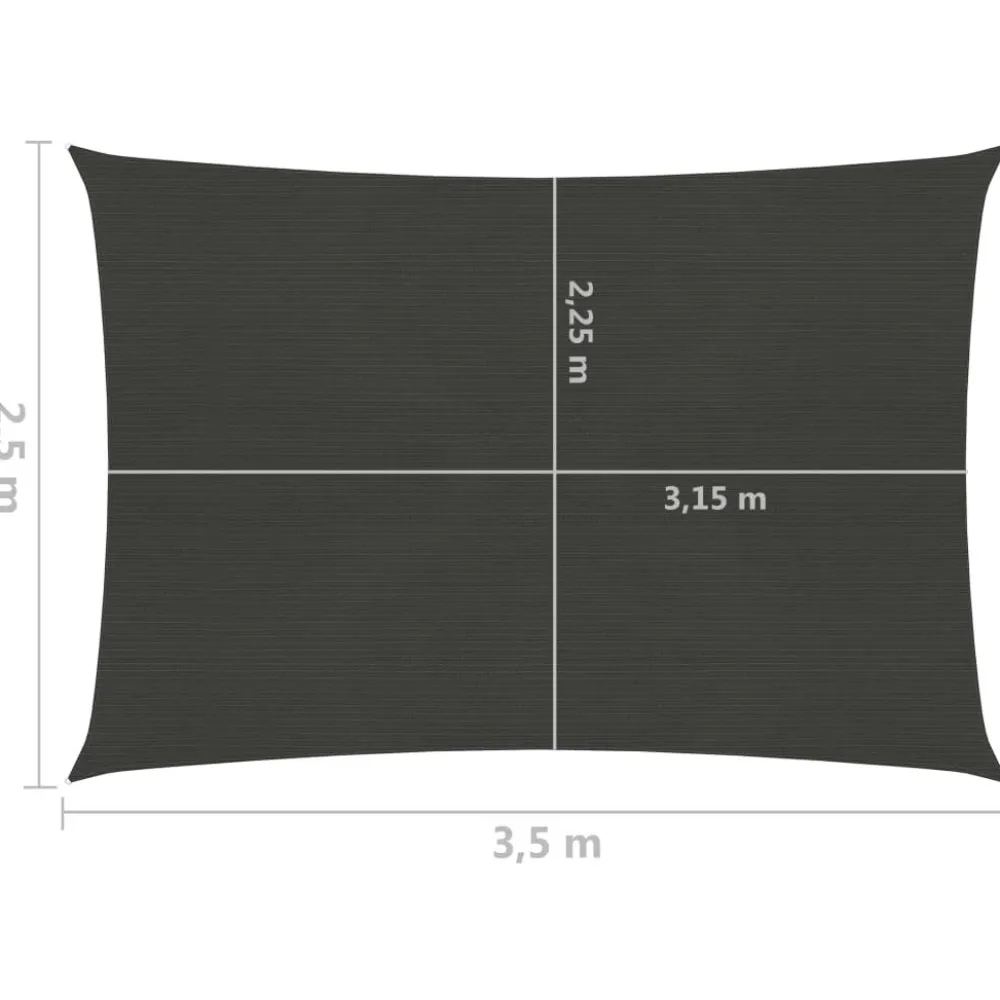 Aurinkopurje suorakulma, HDPE, 160g/m², eri kokoja ja värejä*FinePRICE