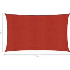Aurinkopurje suorakulma, HDPE, 160g/m², eri kokoja ja värejä*FinePRICE