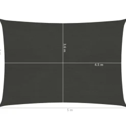 Aurinkopurje suorakulma, HDPE, 160g/m², eri kokoja ja värejä*FinePRICE