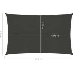 Aurinkopurje suorakulma, HDPE, 160g/m², eri kokoja ja värejä*FinePRICE