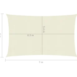 Aurinkopurje suorakulma, HDPE, 160g/m², eri kokoja ja värejä*FinePRICE