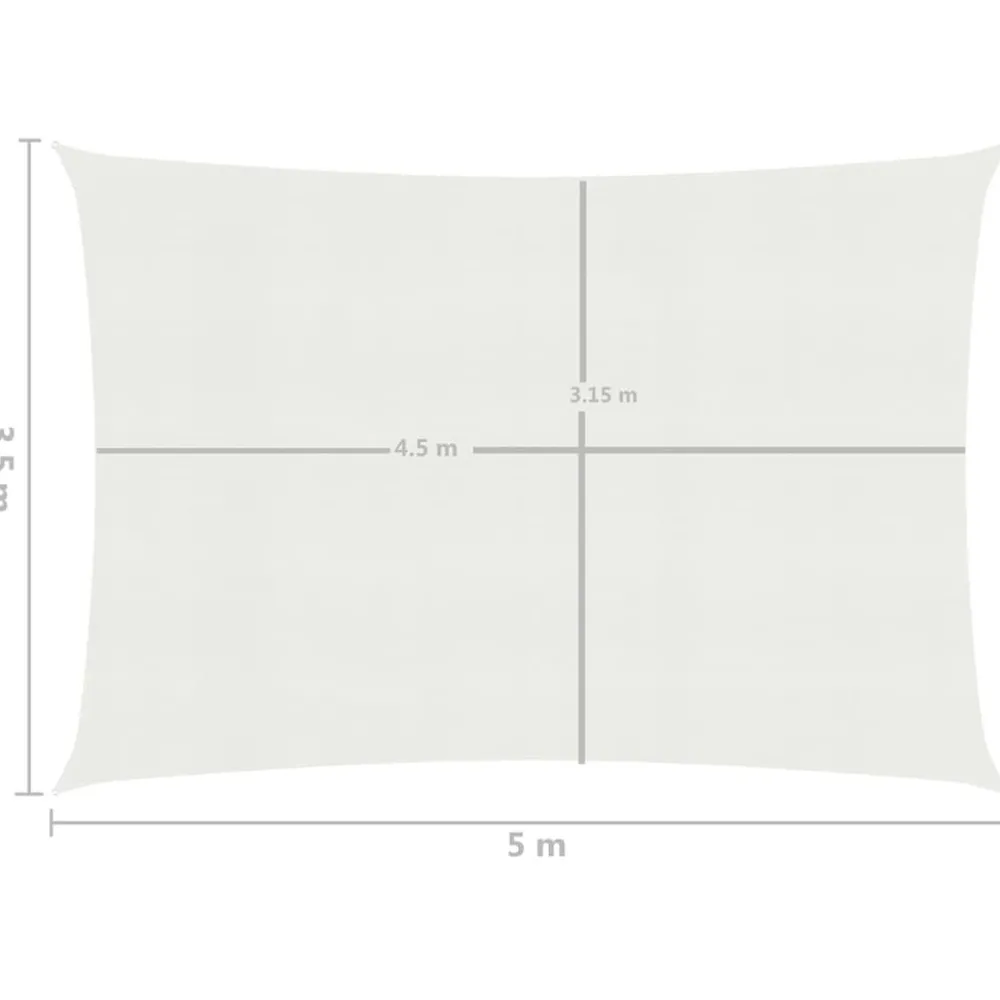 Aurinkopurje suorakulma, HDPE, 160g/m², eri kokoja ja värejä*FinePRICE