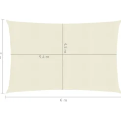 Aurinkopurje suorakulma, HDPE, 160g/m², eri kokoja ja värejä*FinePRICE