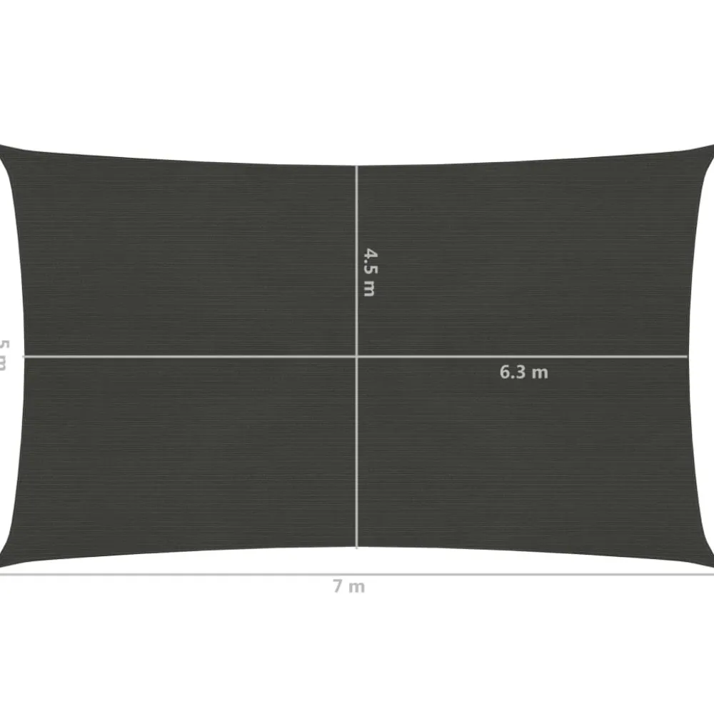 Aurinkopurje suorakulma, HDPE, 160g/m², eri kokoja ja värejä*FinePRICE