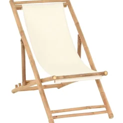 New Aurinkotuoli Bambu Puutarhatuolit