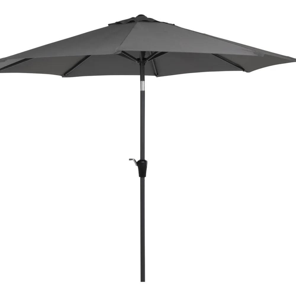 Aurinkovarjo Cambre Ø250cm tumman harmaa*Brafab Hot