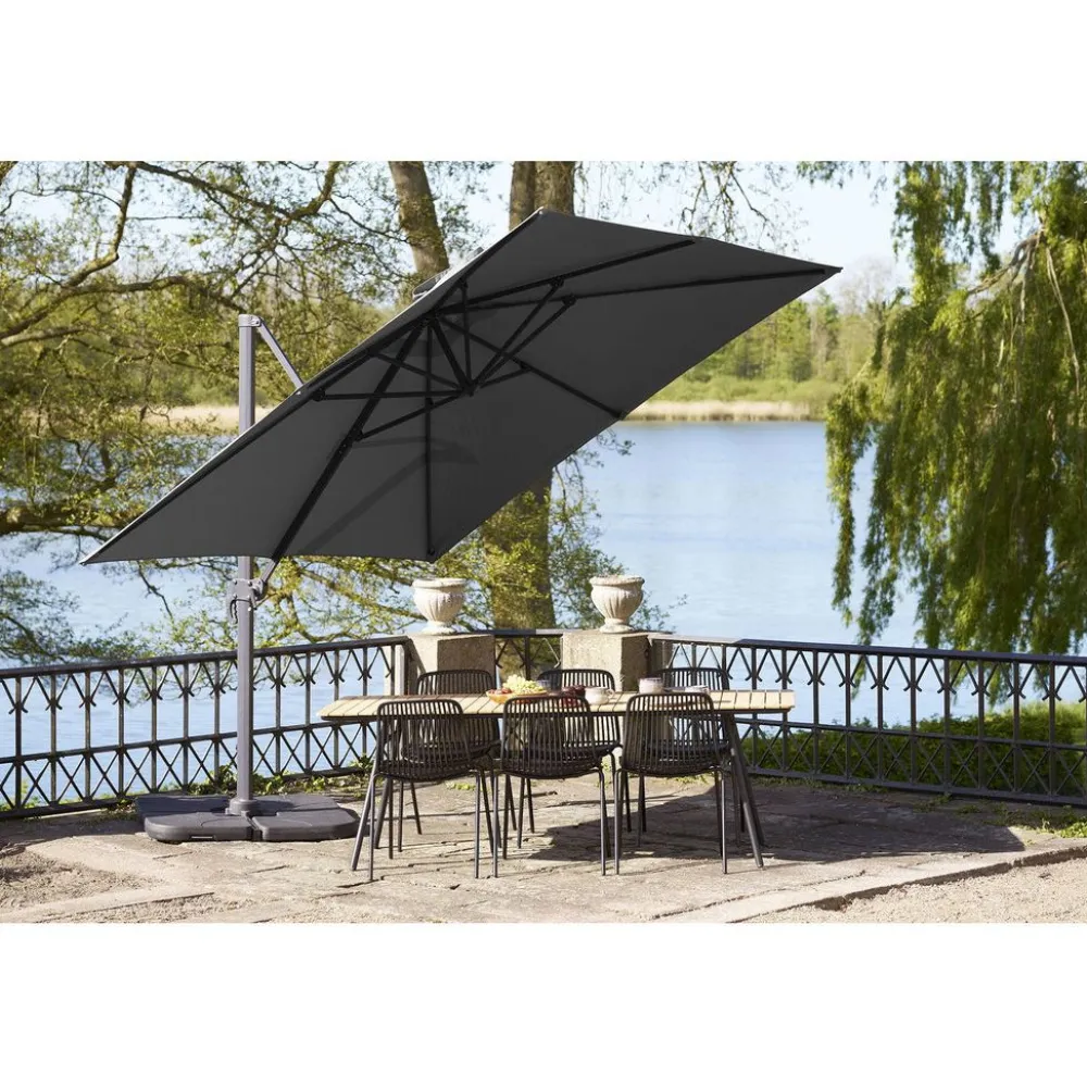 Aurinkovarjo Baza, 295x295cm, musta*House Nordic Discount
