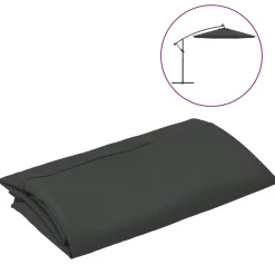 Aurinkovarjon vaihtokangas, halkaisija 300/350 cm, eri värejä ja kokoja (09960)*FinePRICE Hot