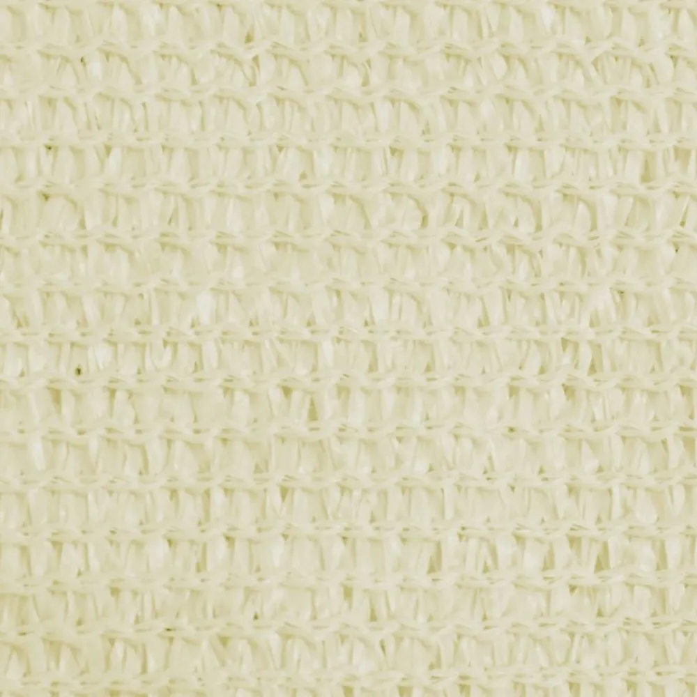 Clearance Aurinkovarjo purje HDPE kolmikulmainen 3.6x3.6x3.6 m kerma Aurinkovarjot