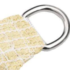 Online Aurinkovarjo purje HDPE kolmikulmainen 3.6x3.6x3.6 m beige Aurinkovarjot