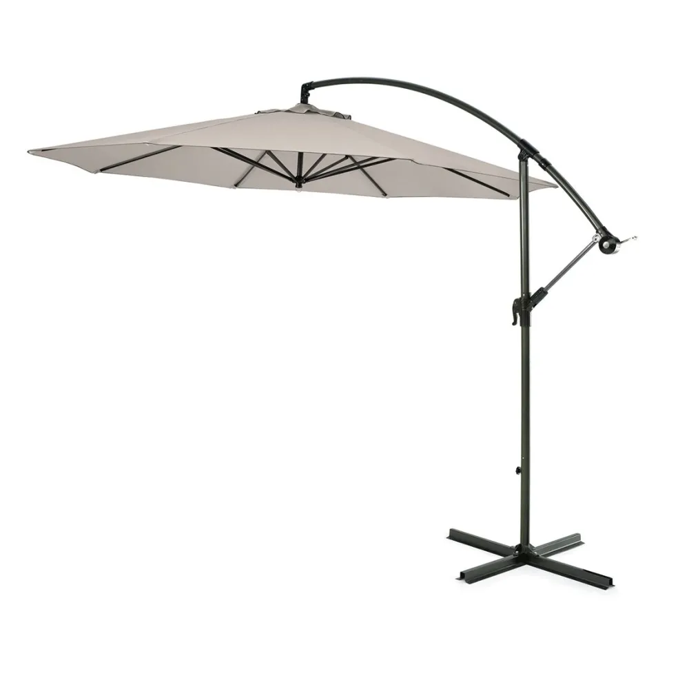 Online Aurinkovarjo SideWinder ø300 cm beige Aurinkovarjot