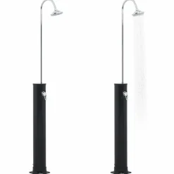 Aurinkovoimasuihku 214 cm 20l musta*FinePRICE Discount