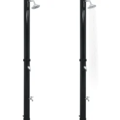 Outlet Aurinkovoimasuihku 220 cm 20 l musta Ulkosuihkut