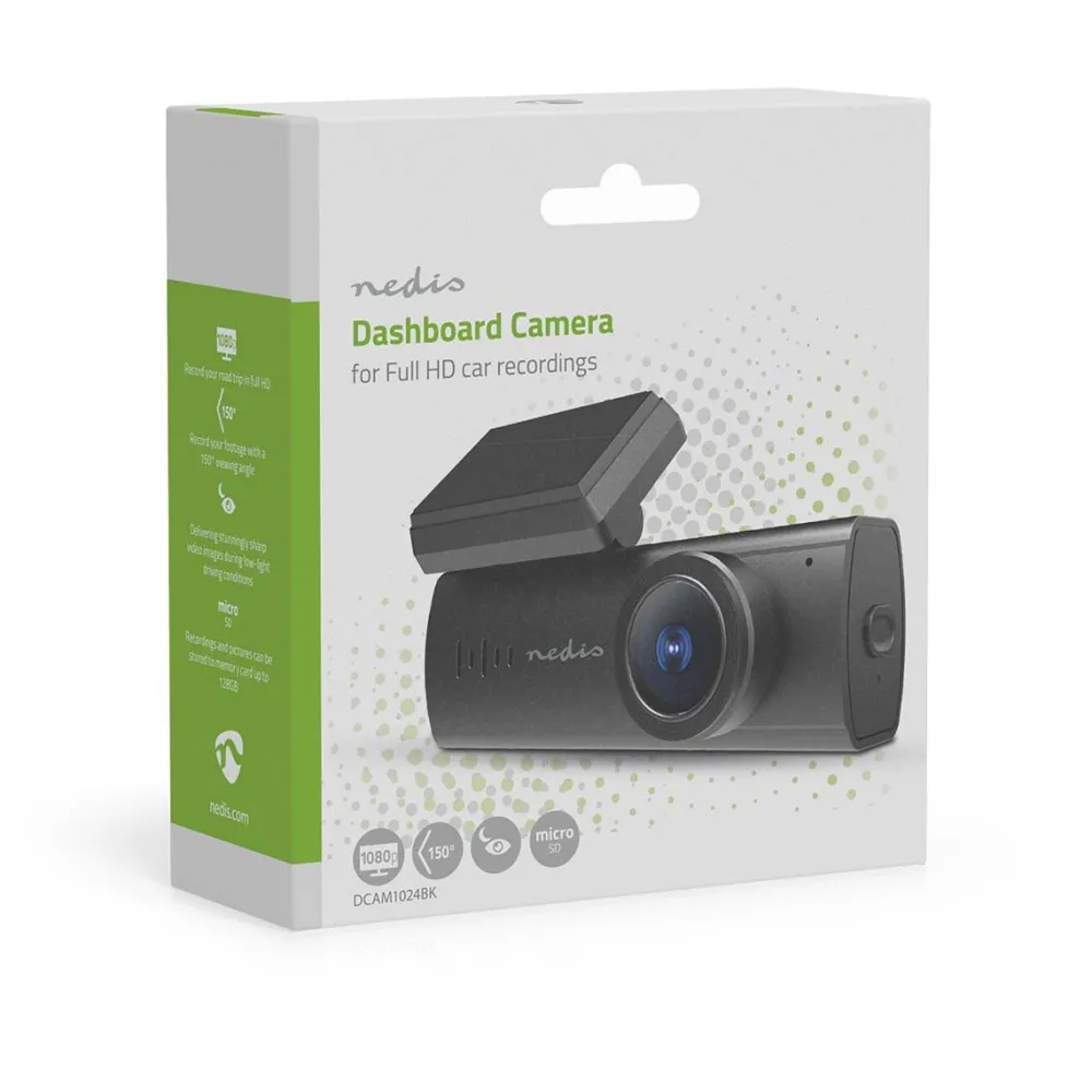 Discount Autokamera , 1080p, 30fps, wi-fi Valvontakamerat|Hälytysjärjestelmät