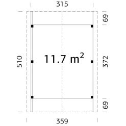 Hot Autokatos Robert, 11,7m² CP3237 Autokatokset