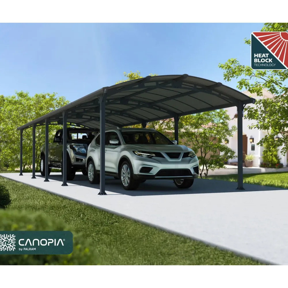 Autokatos Arcadia, harmaa, eri kokoja*Palram-Canopia New