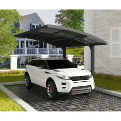 Autokatos Arizona Breeze, 13.8m², yhdelle autolle, tummanharmaa/harmaa*Palram-Canopia Hot