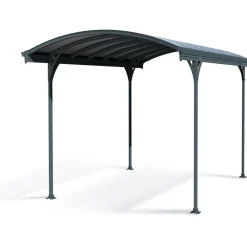 Best Autokatos Vitoria 5000 14,6 m² harmaa Autotallit Ilman Rakennuslupaa|Autokatokset