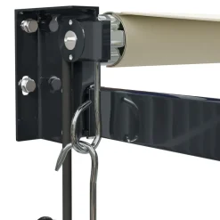 Outlet Automaattisesti sisäänkelattava markiisi kerma 3x2,5 m Markiisit
