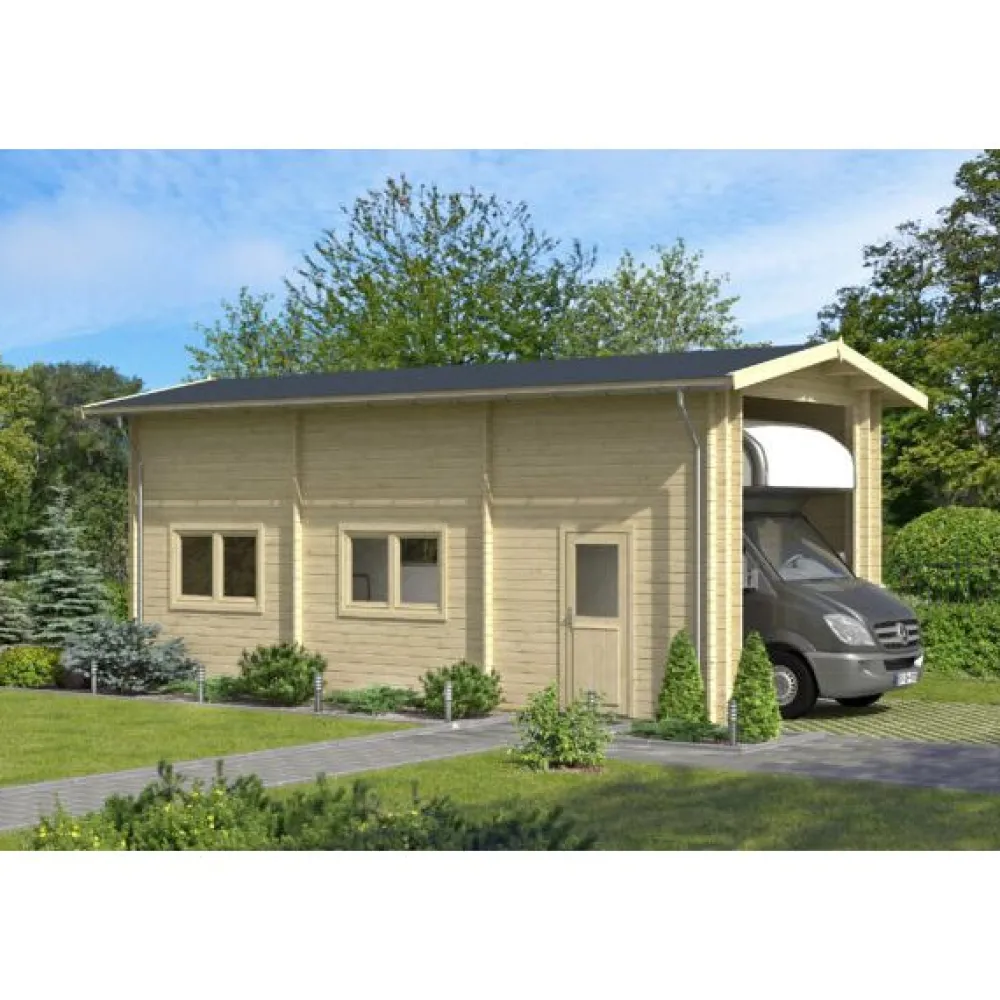 Online Autotalli matkailuautolle Caravan 40 Autotallit Yhdelle Autolle