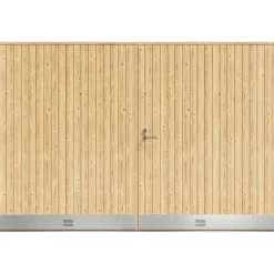 Discount Autotallin ovi AO4AL 25x21 eristetty karmi 94 mm Autotallinovet|Autotallinovet