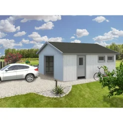 Autotalli Andre ilman ovea 28,5 m²*Palmako Best
