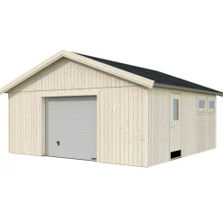 Autotalli Andre nosto-ovella 28,5 m² Autotallit Ilman Rakennuslupaa|Autotallit Yhdelle Autolle