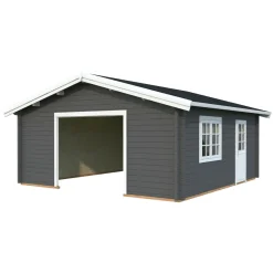 Discount Autotalli Roger, ilman ovea, 27,7m² FR70-5656 Autotallit Ilman Rakennuslupaa