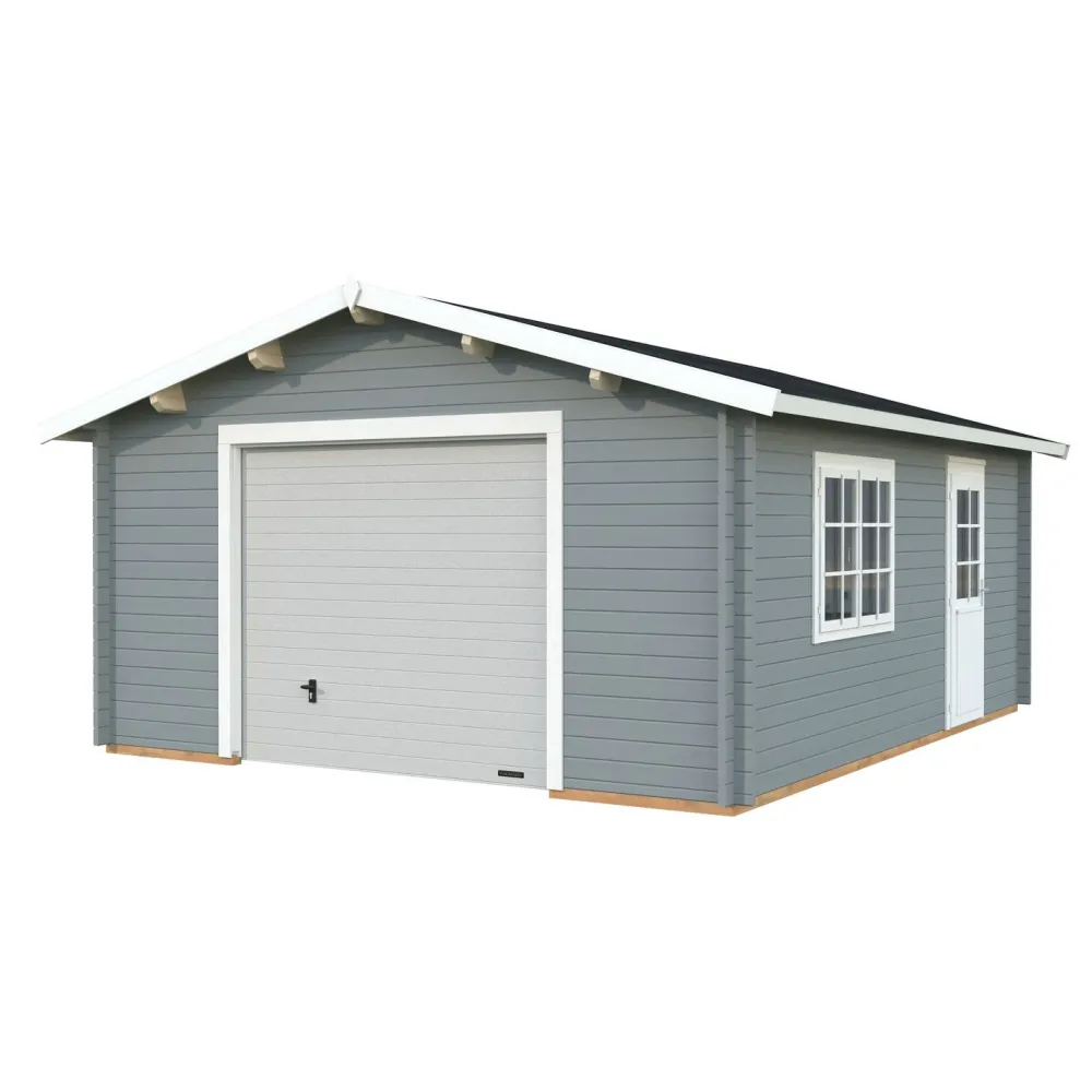 Autotalli Roger, nosto-ovella, 23,9m² FR44-4757-4*Palmako Discount