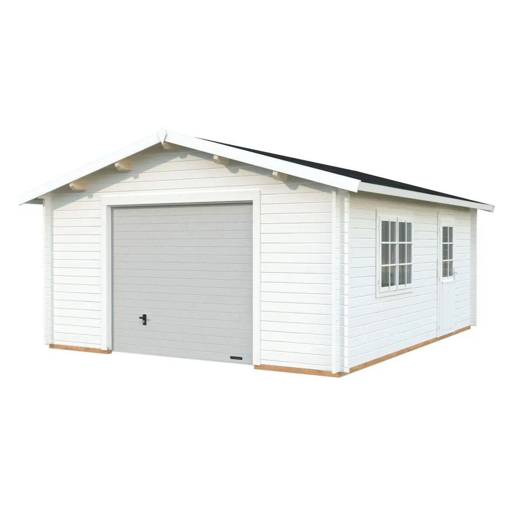 Autotalli Roger, nosto-ovella, 23,9m² FR44-4757-4*Palmako Discount
