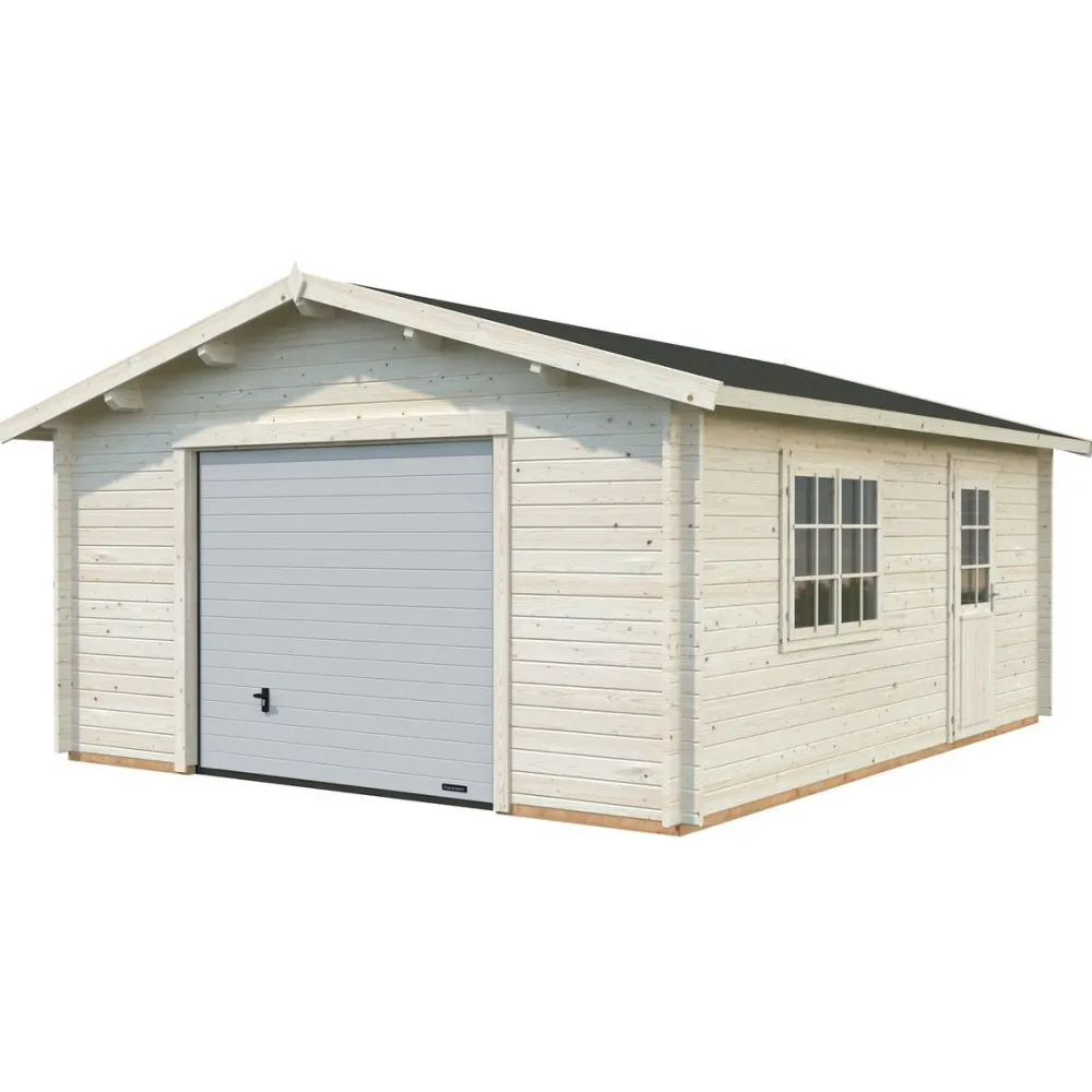 Autotalli Roger, nosto-ovella, 23,9m² FR44-4757-4*Palmako Discount