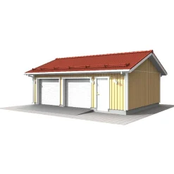 Discount Autotalli A4, 53m² Autotallit Kahdelle Autolle