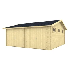 Clearance Autotalli Kotka, 33.1m² Autotallit Kahdelle Autolle