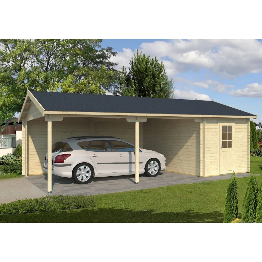 Autotalli Rauma, 9.7 + 22.6m² Autotallit Yhdelle Autolle