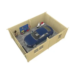 Hot Autotalli Somero, 32.7m² Autotallit Yhdelle Autolle