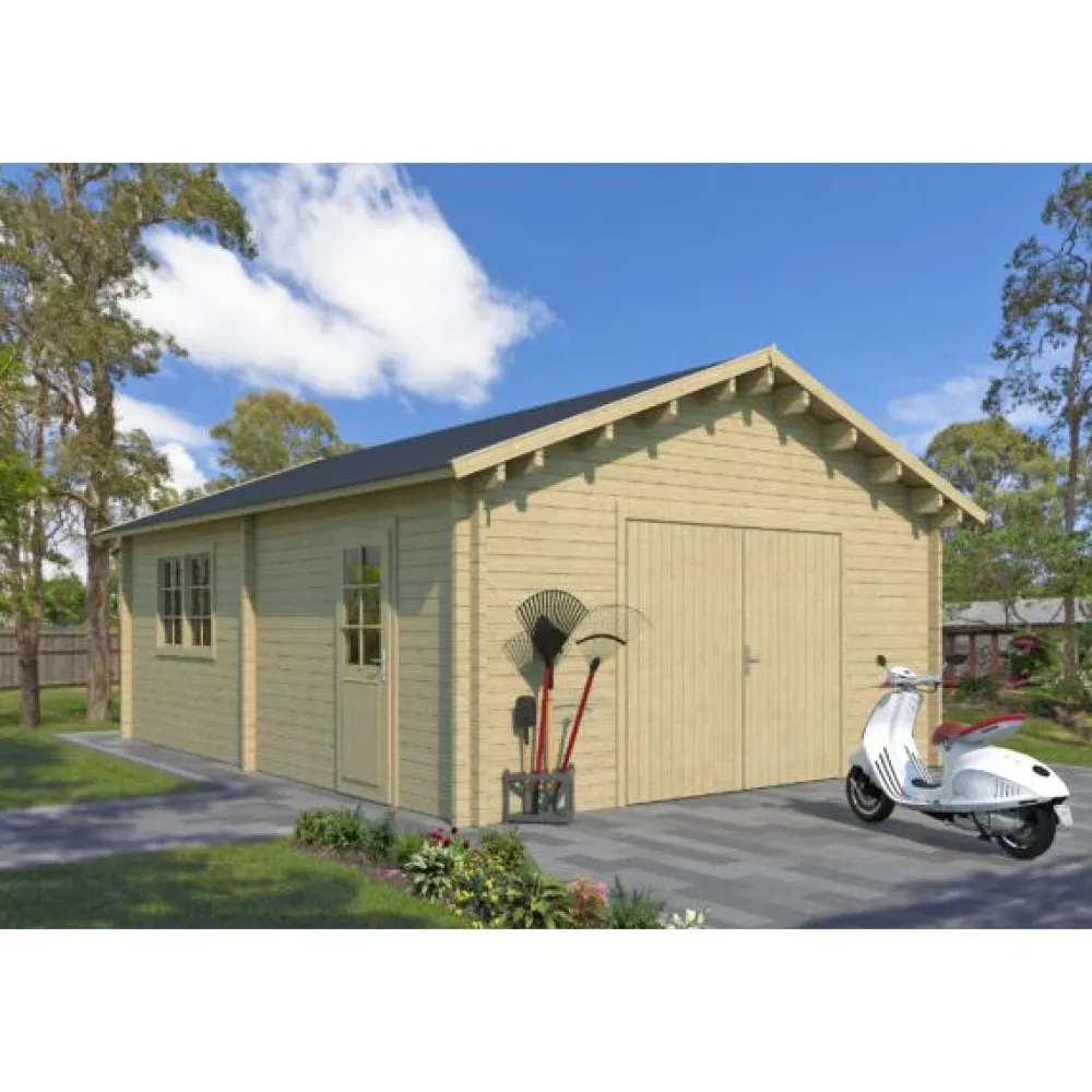 Hot Autotalli Somero, 32.7m² Autotallit Yhdelle Autolle