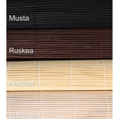Bamburullaverho natural pituus 180 cm eri leveyksiä*Ihanin Sale