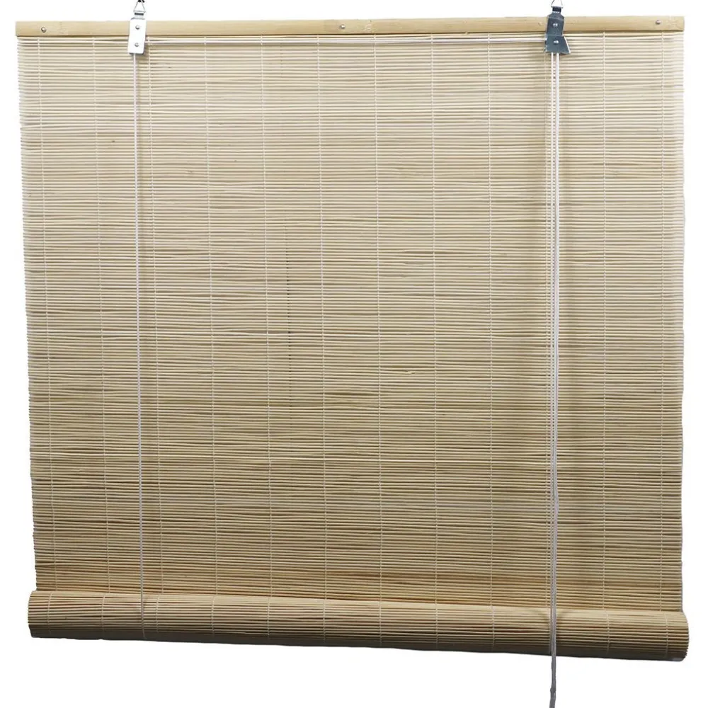 Bamburullaverho natural pituus 180 cm eri leveyksiä*Ihanin Sale